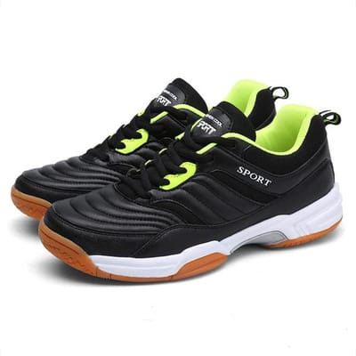 Gepersonaliseerde Contrastkleurige Heren Trainingsschoenen Anti-Botsing Slijtvast Antislip Heren Sportschoenen Buiten Tennis Schoenen 44 black