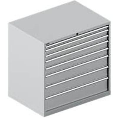 Schäfer Shop Select Ladekast 54-36 8 wit aluminium/aluminium wit / wit aluminium