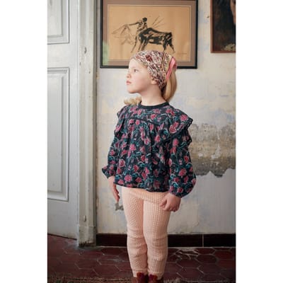 Louise Misha Blouse Celia Charcoal Wildflowers Size: 6M | Shirts Outlet | Unisex | Zwart
