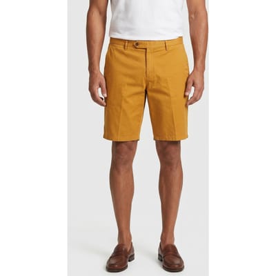 Brooks Brothers Bermuda Classic Linen Yellow Size: W30 | Shorts Outlet | Heren | Geel