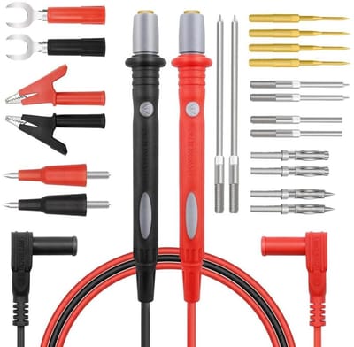 Testkabel Set - Meetkabels - Elektronica Testen - 22 Delig - 1000V CAT III - Diverse Kleuren