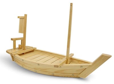Sushi Boot - Presenteer je Sushi - Ideaal voor thuis of voor een event - Verras jezelf en vrienden met deze geweldige boot - 40 x 25 CM