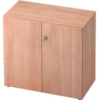 TOPAS LINE archiefkast, 2 dossierhoogtes, afsluitbare deuren, notendecor/noten decor