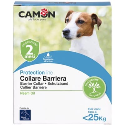 2 x Beschermhalsband met Nie Oil voor honden Lengte 60 cm