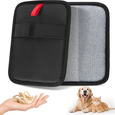 Handschoenen voor het reinigen van dierenharen (2 stuks), handschoenen voor het reinigen van dierenharen, handschoenen voor het verwijderen van dierenharen, kam dierenharen voorzichtig.