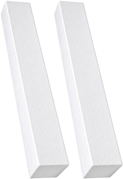 Piepschuim vormen - baksteen - 2x - 60 x 7,5 x 7,5 cm - styropor hobby / DIY vorm - basis knutselfiguren