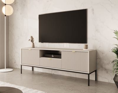 Meubella - TV-Meubel Navil - Beige - 154 cm
