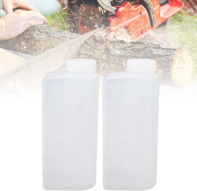 600 ML 2 Takt Benzine Brandstof Mix Flessen - Trimmer Kettingzaag Opslag .