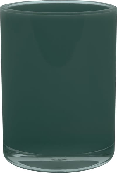 MSV MANIHI Tandenborstelhouder Groen – Tumbler Badkamer Beker voor Tandenborstel en Tandpasta – Badkamer Accessoires – 7 x 9,5 cm