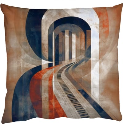Sierkussens - Kussentjes Woonkamer - 50x50 cm - Piano - Toetsen - Abstract
