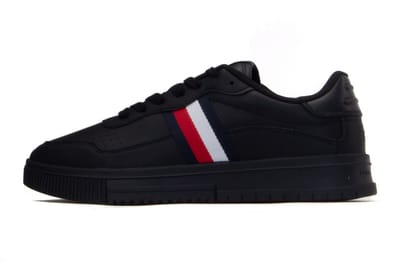 Tommy Hilfiger Supercup Leather shoes FM0FM04824 size 44 44 zwart
