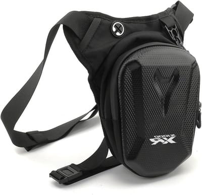 Waterdichte Been Tas - Motorfiets Tas - Outdoor Reizen - Verstelbare Banden - Grote Capaciteit - Zwart