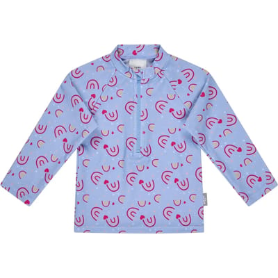 Lange mouwen bade T-shirt voor baby's meisje Sterntaler Arc-en-ciel