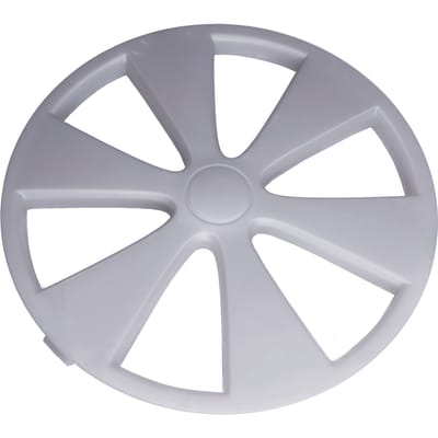 Front hub cap (silver)