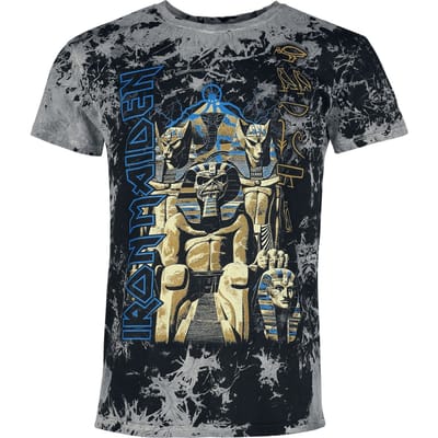 Iron Maiden T-shirt - Powerslave - S tot 4XL - voor Mannen - actraciet