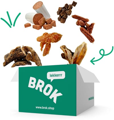 BROK Puppy Snackpakket – 100% Natuurlijke Hondenkoekjes Voor Puppies – Gezond, Licht Verteerbaar, Zonder Toevoegingen – 1,35kg