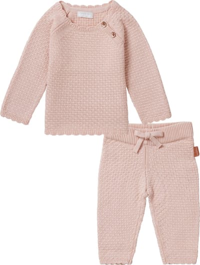 Noppies - Kledingset - 2delig - Meisjes - Broek Verdale - Trui Virden Evening Sand - Maat 68