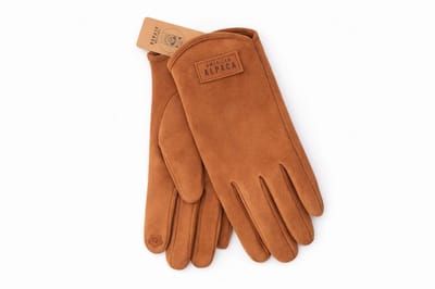 American Alpaca - Dames Suède- Handschoenen – Warm & Zacht - Camel