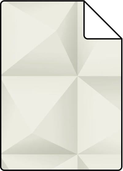 Proefstaal Origin Wallcoverings behang 3D-motief lichtgrijs - 26.5 x 21 cm - 347958-S