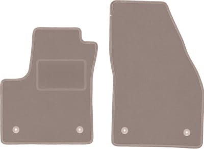 Beige voormatten voor: Opel Meriva B minivan (2010-2017)
