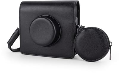 Cameratas voor Instax wide evo camera - Afneembare hoes met verstelbare schouder en lens cap tas