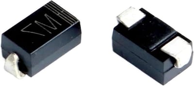 Gelijkrichter Diode - 1N4007 M7 - Elektronica Reparatie - SMA Behuizing - 100 stuks - Zwart