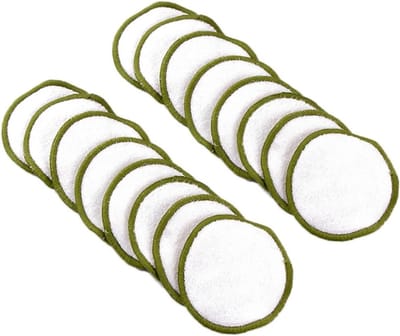Make-up Pads - Herbruikbare Pads - Make-up Verwijderen - Zacht voor Huid - 16 Stuks - Niet Gespecificeerd