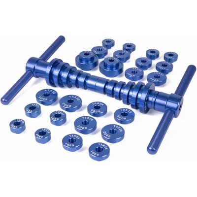 Lager/pedaal montage pers Black Bearing