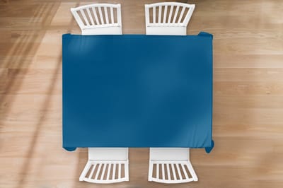 Tafelkleed - Tafellaken - 170x130 cm - Indigo - Palet - Kleuren - Binnen en Buiten
