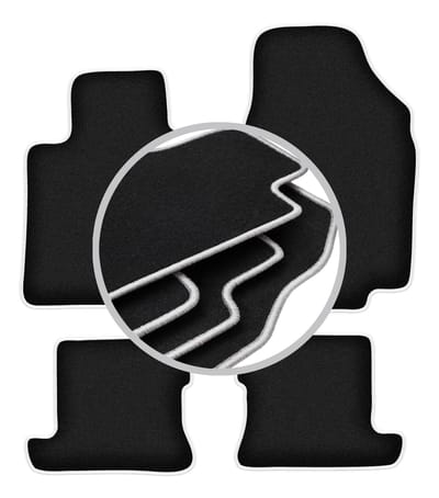 CARLUX-SILVER automatten voor: Nissan Micra K12 CC cabrio (2003-2010)