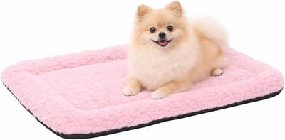 Hondenkussen – Hondenmand – Naya Rechthoekig Roze 55,5x38,5cm – comfortabel – ideaal voor bench – zacht ligvlak