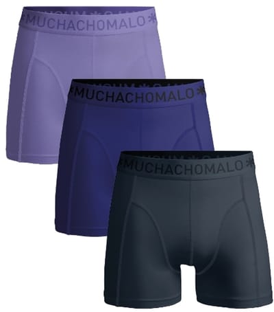 Muchachomalo Boxershort heren – 3 Pack – 95% Katoen – Heren Ondergoed – Kleding – Stevig Ondergoed – Onderbroeken Heren
