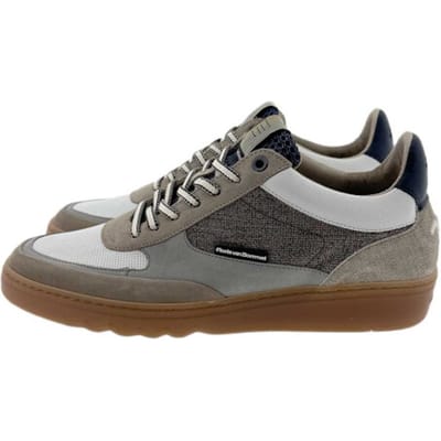 Floris Van Bommel Sfm-10143 De Kupster Sneakers - Textiel - Heren - Beige - Maat 40⅔