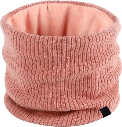 Dames Colsjaal met Velvet Voering - Roze - Rekbaar