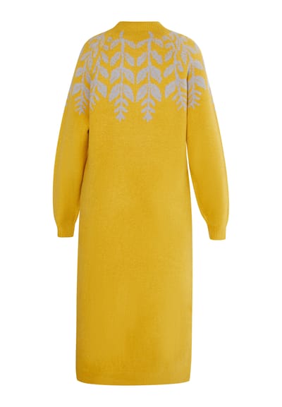 usha Maxi-gebreide jurk Dames Kerrie veelkleurig