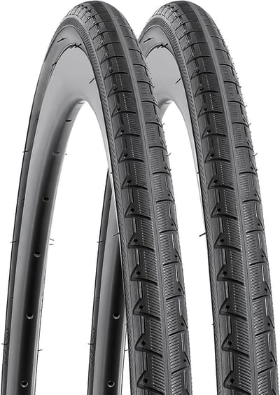 Fietsbanden Set - Racefiets banden - Veilig Fietsen - Universele Pasvorm - 700x25C - Zwart