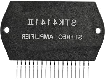 Hybride Eindversterker - Stereo Versterker IC - Audio Reparaties - Hybride IC Technologie - 65x35mm - Niet gespecificeerd
