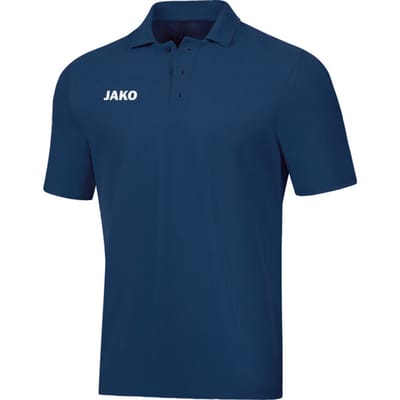 Jako Base Polo Dames - Antraciet / Marine | Maat: 44