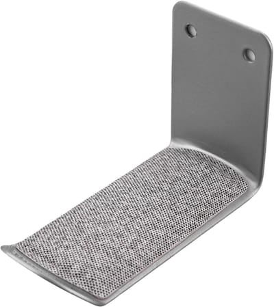 Hoofdtelefoonhouder - Bureau hanger - Hoofdtelefoon opbergen - Met PU kussen - 9.5 x 6.1 x 4.2 cm - Zwart