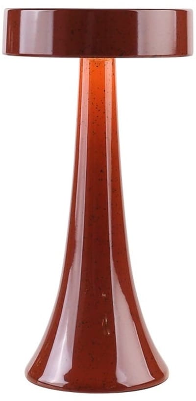 Bureaulamp Nova LED op accu burgundy