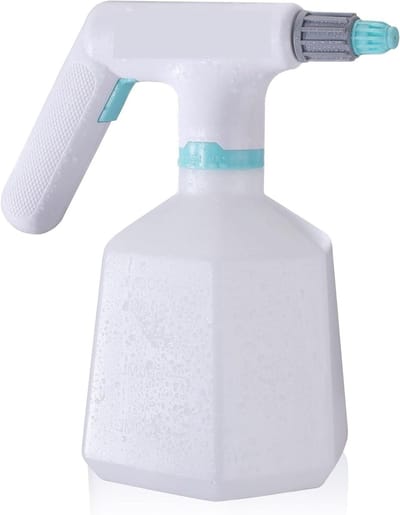 Tuinsproeier Elektrisch - Draagbare Gieter - Planten Water Geven - Verstelbare Straal - 1 Liter - Witgroen