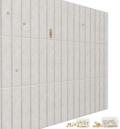Dailygoods- Kurkbord 90 x 120 cm groot - Vilt Prikbord - Zelfklevend - Decoratief Prikbord - 50 Punaises - Voor Thuis/Kantoor