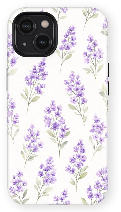 Bloemen Design Hoesje geschikt voor iPhone 14 | Flower Print Tough Case met Mag | Shockproof | Bloemen Motief Backcover geschikt voor iPhone 14 Provence Garden