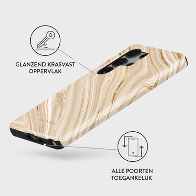 Burga Tough Backcover geschikt voor Samsung Galaxy S25 Ultra - Full Glam