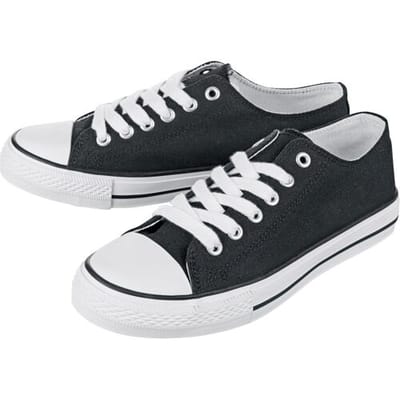Lidl Dames-/herensneakers (Zwart, 44)