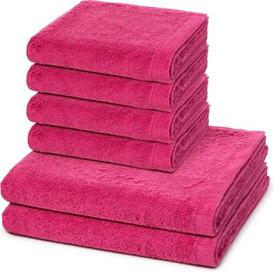 Cawö Sonstiges 4 X handdoek 2 X douchehanddoek - in set Lifestyle
