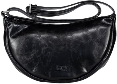JOST schoudertas Kiruna Shoulder Bag Black zwart