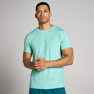MP Heren Tempo Marl T-Shirt - Mintgroen - XXXL