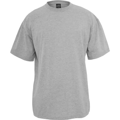 Urban Classics - Tall Heren T-shirt - L - Grijs