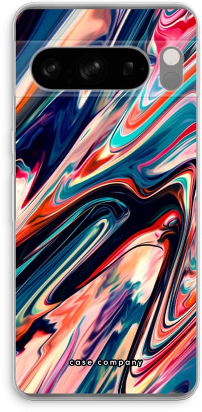 Case Company® - Hoesje geschikt voor Google Pixel 8 Pro hoesje - Quantum Being - Soft Cover Telefoonhoesje - Bescherming aan alle Kanten en Schermrand